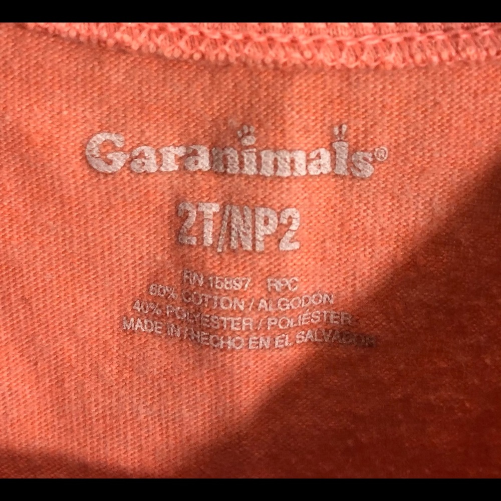 🌻Garanamals Darling girls T-shirt 2T - Picture 2 of 5